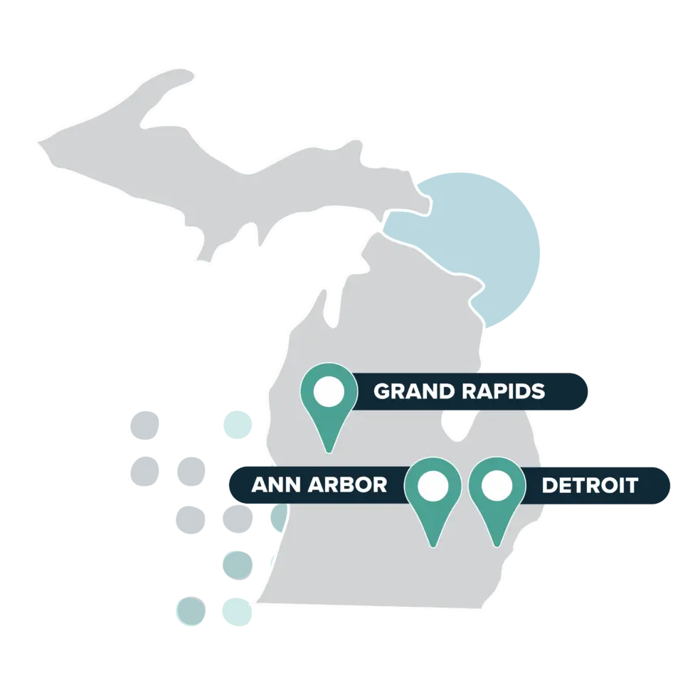 Michigan State Composite Image